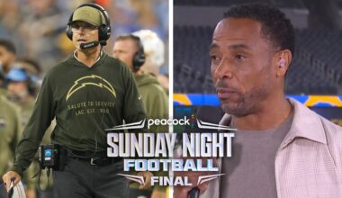 Jim Harbaugh: Chargers' players have ‘hearts of champions’ | PSNFF | NFL on NBC