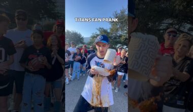 got em 🤣 #houston #texans #tennessee #titans #nfl #prank #funny