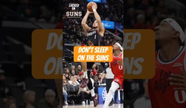 Don’t Sleep On The Phoenix Suns Because If You Do, You’ll Pay The Price 🏀 #nba #suns #devinbooker