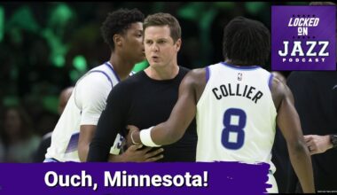 STRUGGLE - End of Utah Jazz roadtrip EXPOSES the difficulty of life without Walker Kessler.