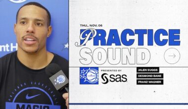 PRACTICE SOUND: COACH MOSE, DESMOND BANE & FRANZ WAGNER PRESENTED BY SAS