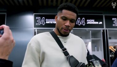 Giannis Antetokounmpo Postgame Media Availability | 11.09.25
