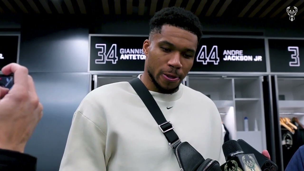 Giannis Antetokounmpo Postgame Media Availability | 11.09.25