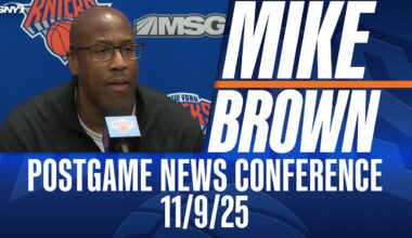 Mike Brown on importance of consistency after Knicks' fourth straight win