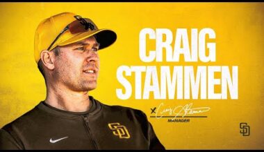 The Padres Hire Craig Stammen as Manager