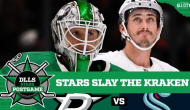 Casey DeSmith’s 30-Save Effort Leads Stars Over Kraken 2-1 | DLLS STARS POSTGAME