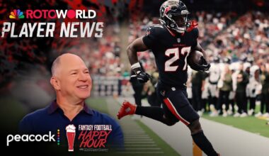 Woody Marks, Houston Texans come back, beat Jaguars | Fantasy Football Happy Hour | NFL on NBC