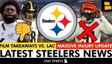 What The FILM Says About The Steelers’ Week 10 Loss vs. LAC + HUGE Injury News For Bengals Week