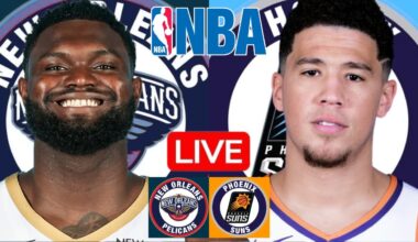 LIVE: NEW ORLEANS PELICANS vs PHOENIX SUNS | NBA | PLAY BY PLAY | SCOREBOARD
