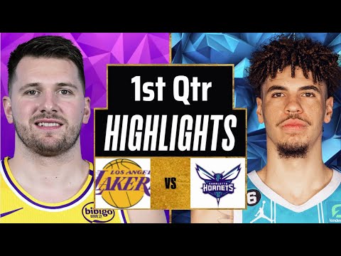 Los Angeles Lakers vs Charlotte Hornets Full 1st Qtr Highlights | Nov 10 | 2025 NBA Highlights