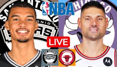 LIVE: SAN ANTONIO SPURS vs CHICAGO BULLS | NBA | PLAY BY PLAY | SCOREBOARD