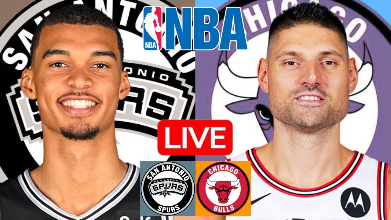 LIVE: SAN ANTONIO SPURS vs CHICAGO BULLS | NBA | PLAY BY PLAY | SCOREBOARD