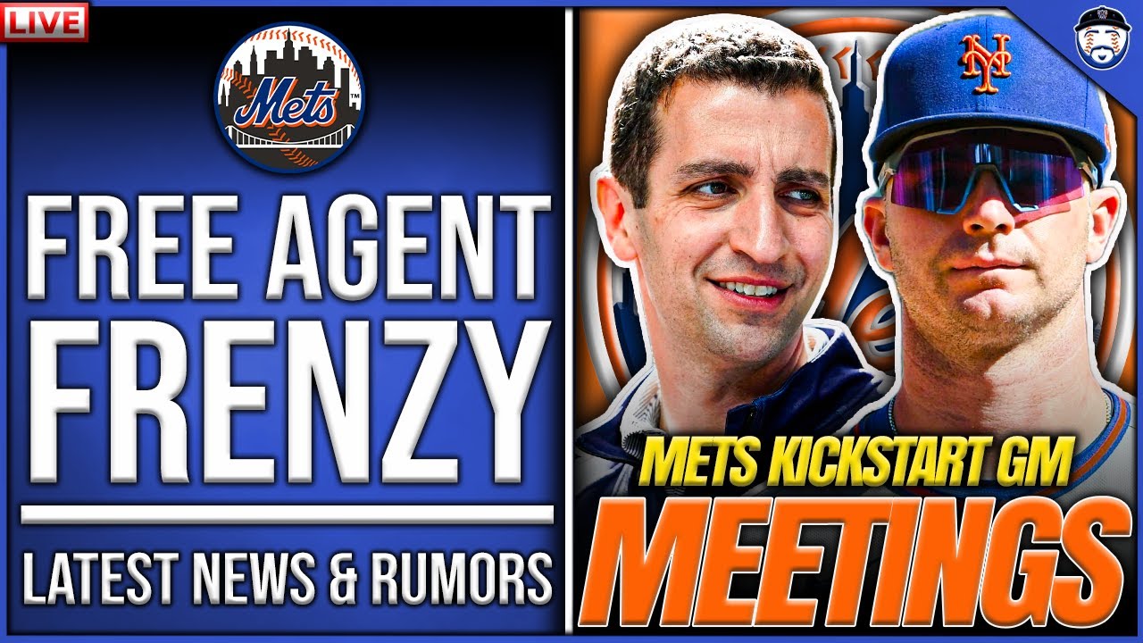 Mets Free Agent FRENZY | MLB GM Meetings Day 1 | Mets News & Rumors