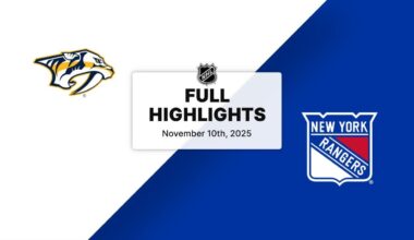 NHL Highlights | Predators vs. Rangers | November 10, 2025