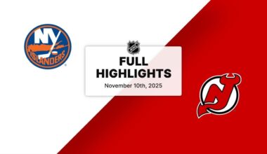 NHL Highlights | Islanders vs. Devils | November 10, 2025
