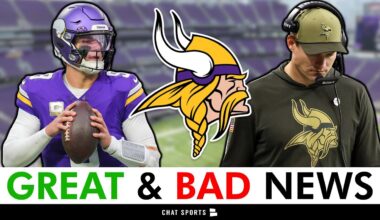 Vikings Fans Just Got GREAT & BAD News After Loss vs. Ravens