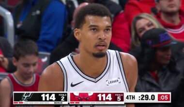 Final 5:07 MUST-SEE ENDING Bulls vs Spurs 🔥 | November 10, 2025