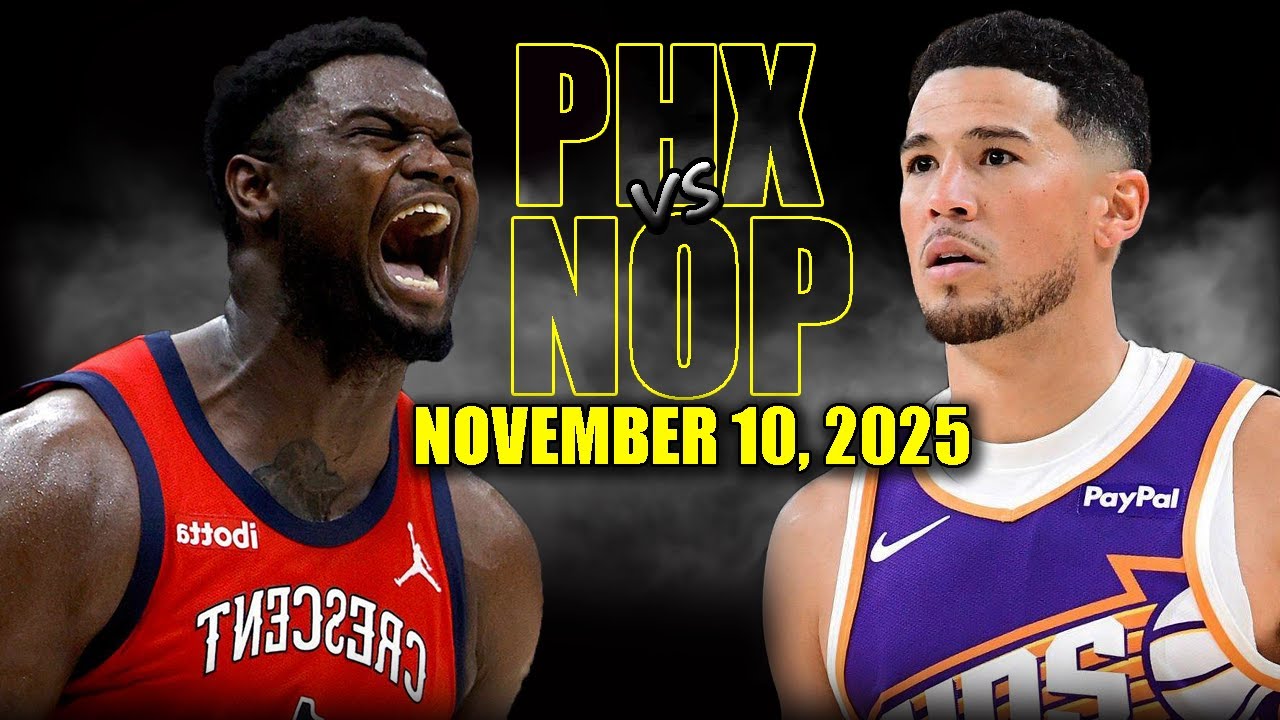 Phoenix Suns vs New Orleans Pelicans Full Game Highlights - November 10, 2025 | NBA Season