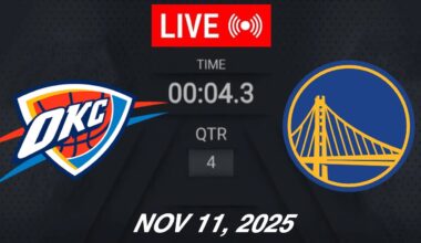 NBA LIVE! Golden State Warriors vs Oklahoma City Thunder | November 11, 2025 | 2025 NBA Season Live