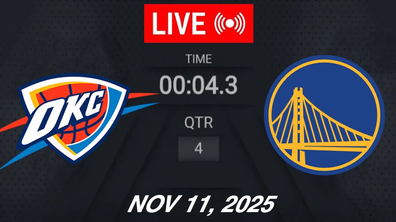 NBA LIVE! Golden State Warriors vs Oklahoma City Thunder | November 11, 2025 | 2025 NBA Season Live