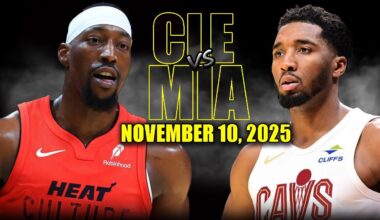Cleveland Cavaliers vs Miami Heat Full Game Highlights - November 10, 2025 | NBA Season
