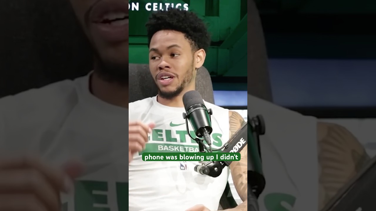 Ant’s phone blew up the second he got traded 📲 Tap the link to watch the full interview