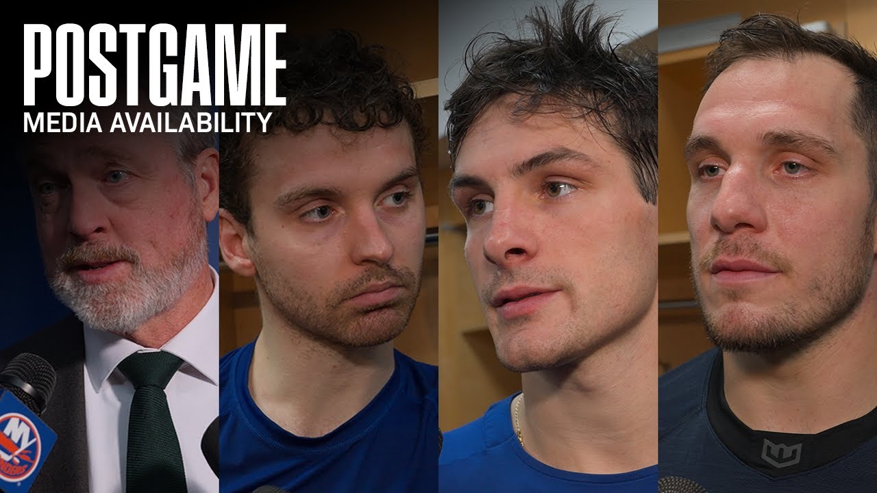 New York Islanders Postgame Availability | NYI 3 at NJD 2 (OT) (11/10/25)