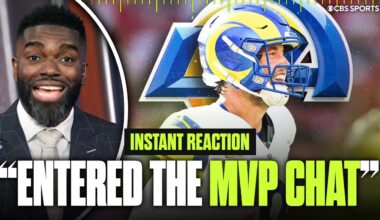 Matthew Stafford's 4 passing TDs lifts Rams past 49ers | Is he a legitimate MVP candidate? 🤔