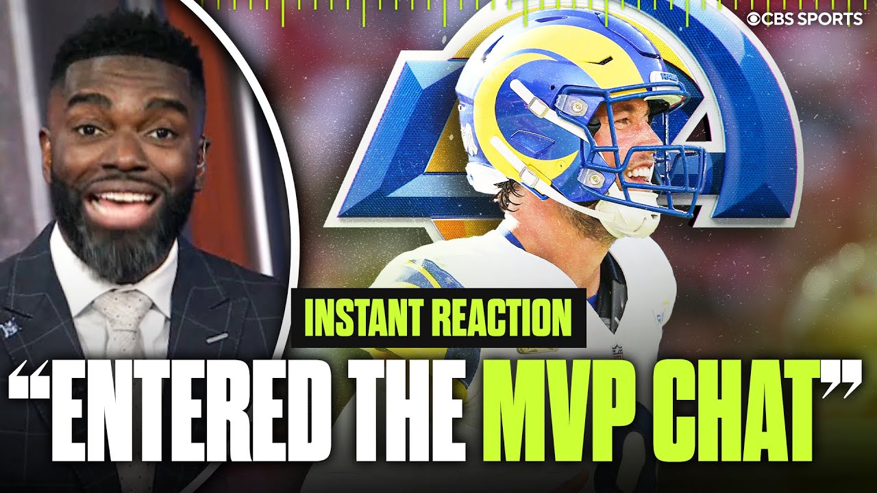 Matthew Stafford's 4 passing TDs lifts Rams past 49ers | Is he a legitimate MVP candidate? 🤔
