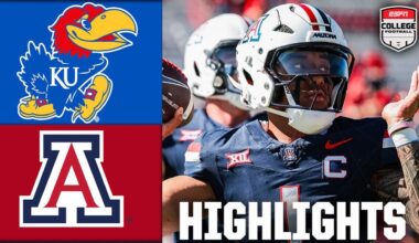 Kansas Jayhawks vs. Arizona Wildcats | Full Game Highlights | ESPN College Football