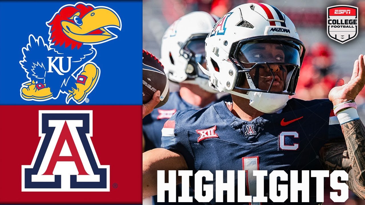 Kansas Jayhawks vs. Arizona Wildcats | Full Game Highlights | ESPN College Football