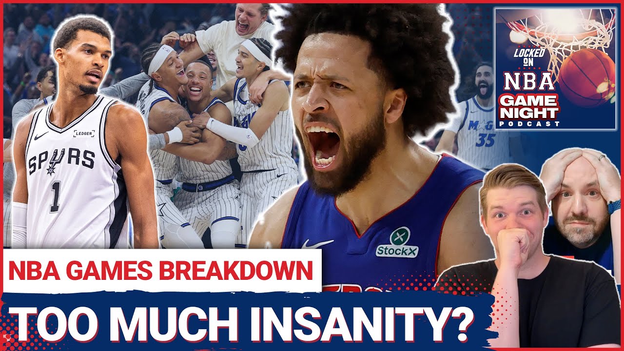 EPIC NBA Night: Cade Cunningham CARRIES Pistons, Orlando Magic Game Winner, & Victor Wembanyama
