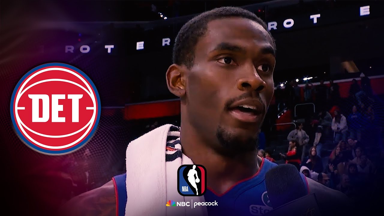 Detroit Pistons' Jalen Duren: Daniss Jenkins has never shied from big moments | NBA on NBC