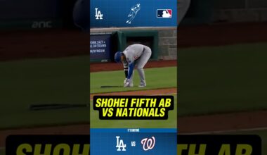 Shohei Fifth At-Bat vs Washington Nationals