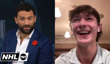 Matthew Schaefer joins the NHL on TNT panel