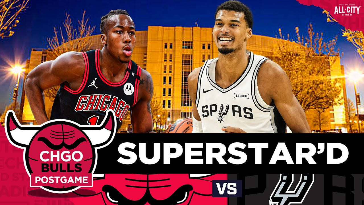 BULLS POSTGAME: Victor Wembanyama RUINS Great Bulls Team Effort | CHGO Bulls Podcast