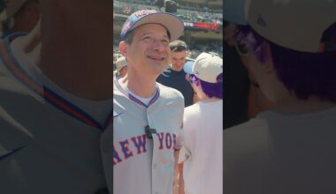 Ad-Rock of the Beastie Boys was Mic'd Up for his first pitch! ⚾️