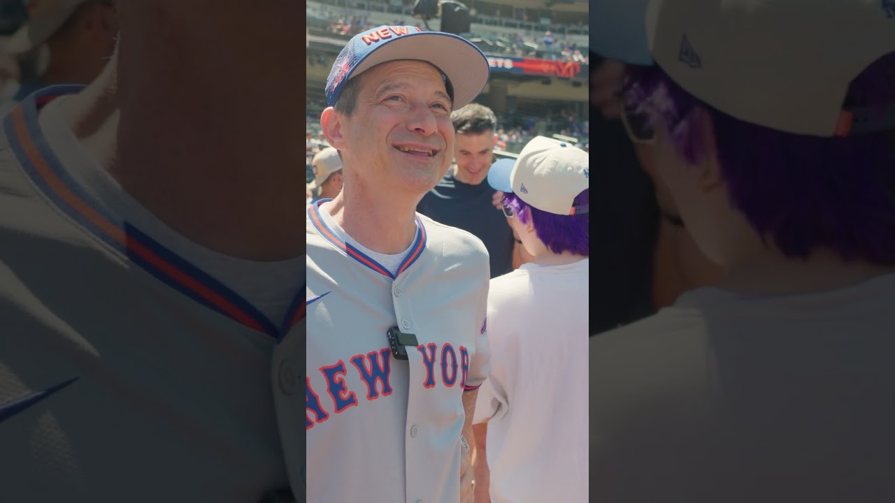 Ad-Rock of the Beastie Boys was Mic'd Up for his first pitch! ⚾️