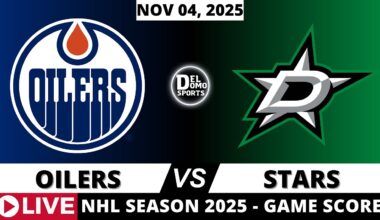 EDMONTON OILERS VS DALLAS STARS 🏒 NHL Play-by-Play & Scoreboard | 2025 Season