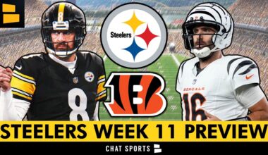 Steelers vs. Bengals Week 11 Preview: Keys To Victory & Score Prediction | Here We Go Again?