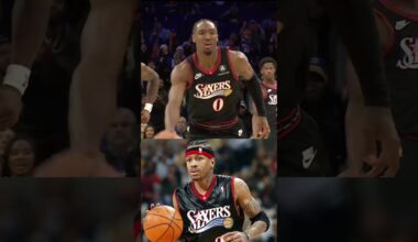 Apreciem o ESPETÁCULO que é essa camisa dos Sixers! 😍 #NBA #sixers #shorts