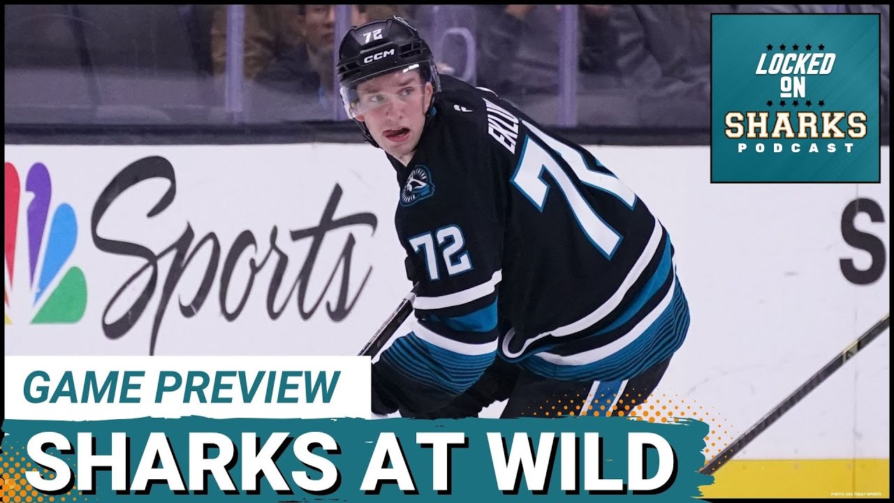 William Eklund’s Return REJUVENATE the San Jose Sharks or Will the Wild DESTROY Their Streak?
