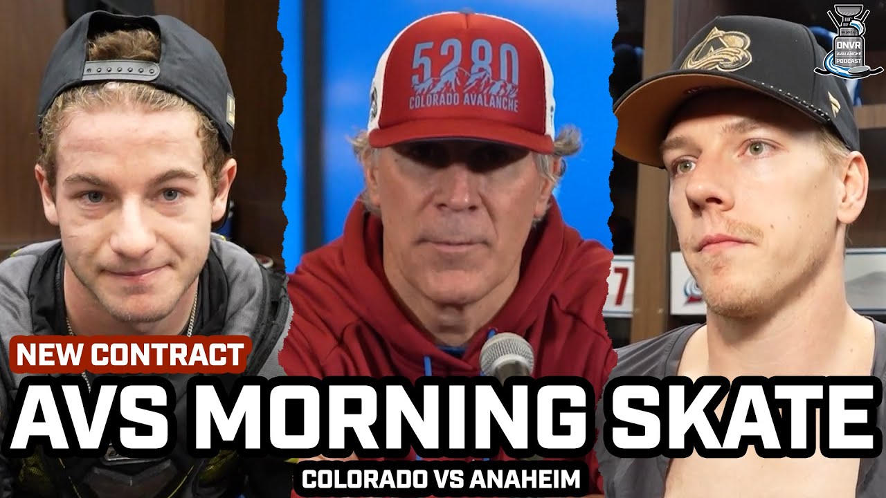 Jared Bednar & Avs on Gavin Brindley 2yr EXTENSION & Big Game vs Ducks