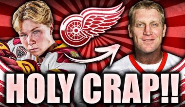 THIS DETROIT RED WINGS PROSPECT JUST BROKE BRETT HULL'S RECORD: MAX PLANTE