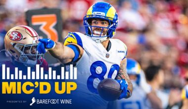 Tyler Higbee Mic'd Up During The Rams' REVENGE Win Over The 49ers