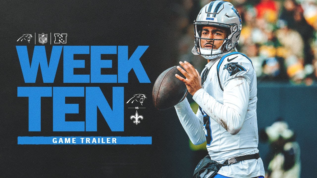 Panthers vs Saints: Week 10 | Game Trailer