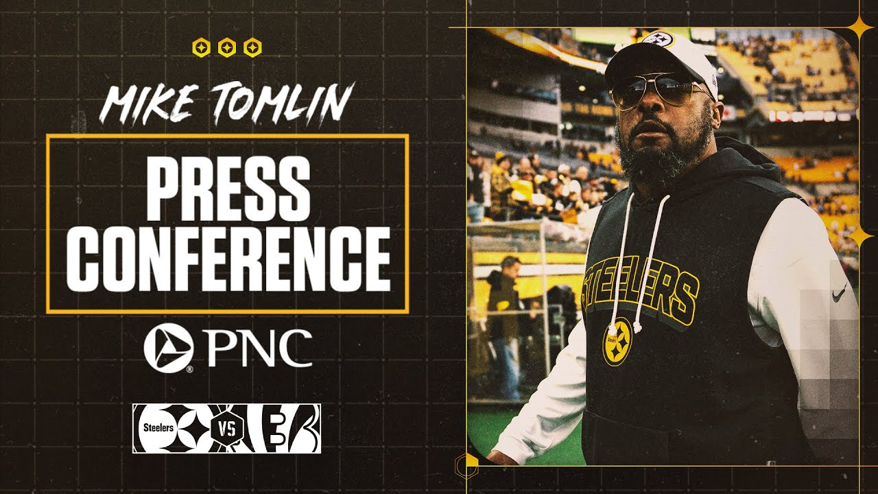 Coach Tomlin Press Conference (Week 11 vs Cincinnati Bengals) | Pittsburgh Steelers