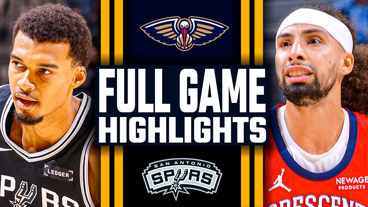 San Antonio Spurs vs New Orleans Pelicans - FULL GAME HIGHLIGHTS | November 8, 2025 NBA Season