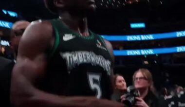 [Highlight] Ant dropped 35 on the Jazz Monday and then immediately beats a kid in rock, paper, scissors.