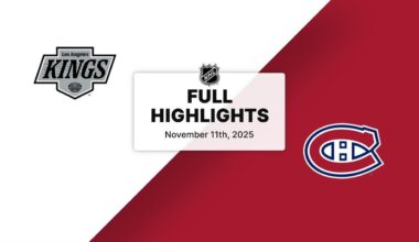NHL Highlights | Kings vs. Canadiens | November 11, 2025